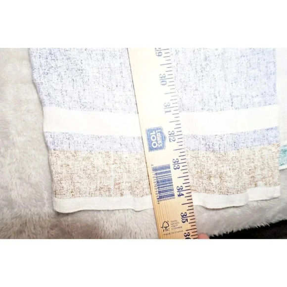 ZARA Sarong Striped Wrap Skirt Tie Waist Multi-Color Boho Size M Medium - Picture 12 of 13